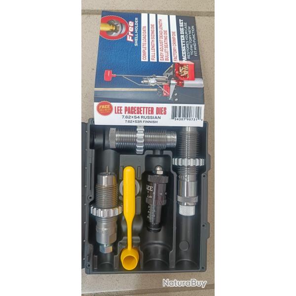 jeu d'outil Lee 7.62x54R Mosin Nagant avec si�geur microm�trique 090731