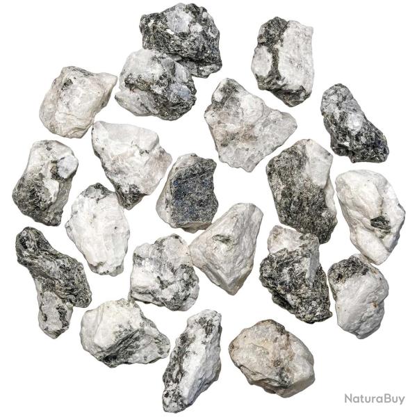 Pierres brutes pierre de lune avec mica - 3 � 5 cm - 200 grammes