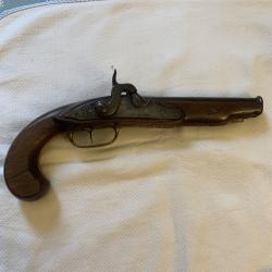 Pistolet &agrave; silex Lenotre