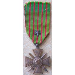 M&eacute;daille croix de guerre Fran&ccedil;aise 1914-1918