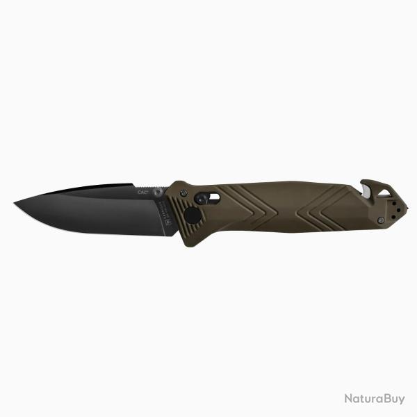 Couteau Pliant CAC� - Lisse - PA6 Chevrons Vert Olive