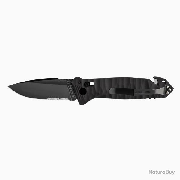 Couteau Pliant CAC� - Serration - PA6 Toxifi� Noir