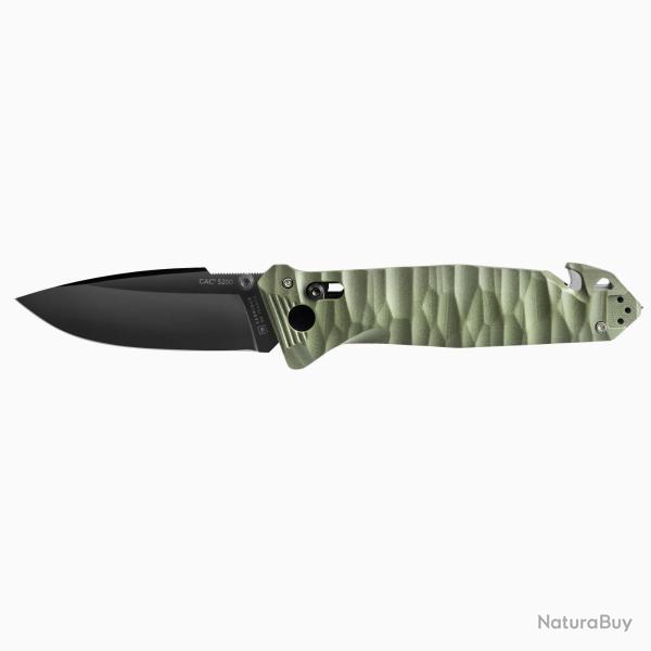 Couteau Pliant CAC� S200 - Lisse - G10 Vert Olive