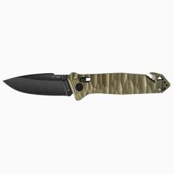 Couteau Pliant CAC&reg; S200 - Lisse - PA6 Vert Olive