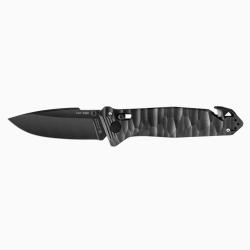 Couteau Pliant CAC&reg; S200 - Lisse - PA6 Noir