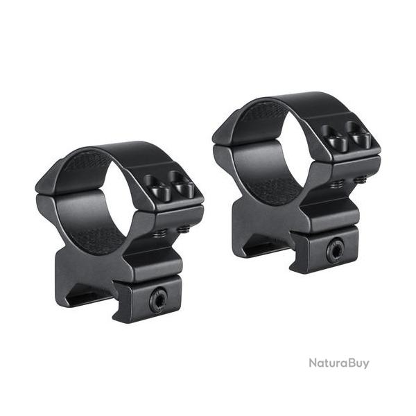 Hawke match Ring Mounts 30mm - MEDIUM - Double Screw - Picatinny/weaver