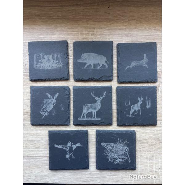 Dessous de verre ardoise