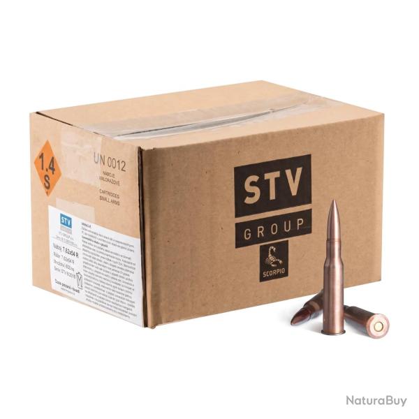 600 STV SCORPIO 7.62X54R FMJ BERDAN CAT.C LIV GRATIS