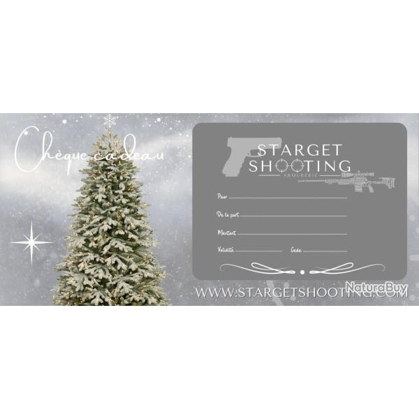 Ch�que Cadeau Starget Shooting Sp�cial No�l 70 Euros