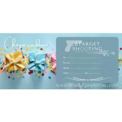 Ch&egrave;que Cadeau Starget Shooting Sp&eacute;cial Anniversaire 30 Euros