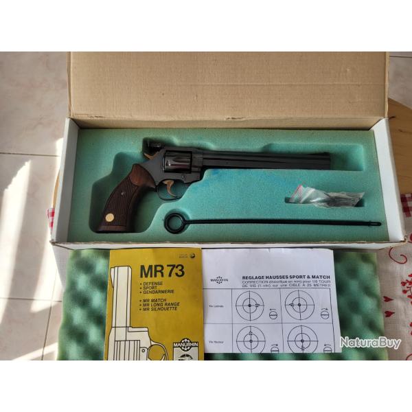 Manurhin MR73 Silhouette 9'' cal,357/38 �tat proche du neuf