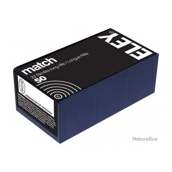 Munitions 22Lr ELEY Match par 500
