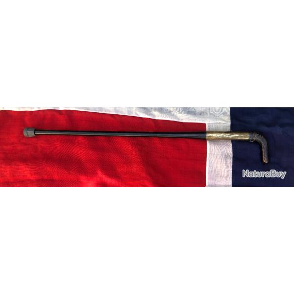 MAGNIFIQUE CANNE FUSIL CALIBRE 20/65 LACOUTURE � LYON VERS 1900