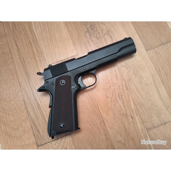 Pistolet 1911 Airsoft GBB neuf