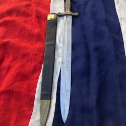 Rare glaive 1831 de prise guerre de Crim&eacute;e 1854 et r&eacute;utilis&eacute; par les Russes Tsariste.