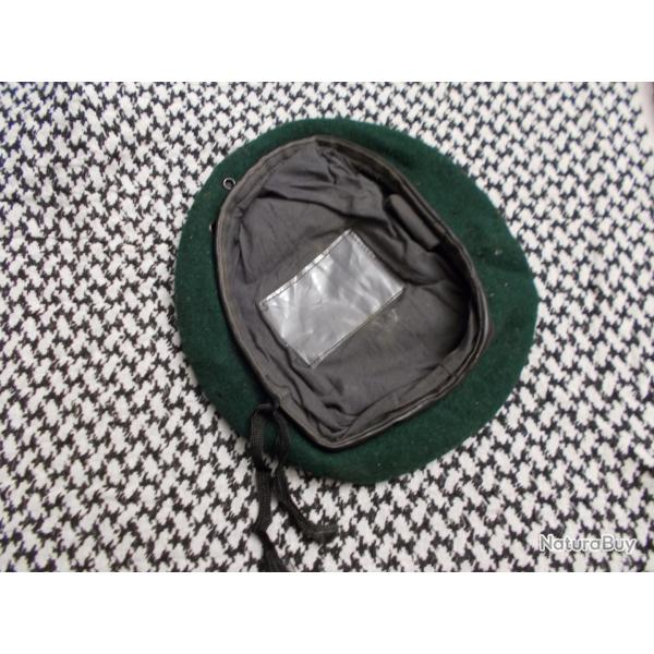 RARE !!!   Beret VERT  LIBAN   100% d'origine !!!