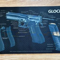 tapis Glock 40x30