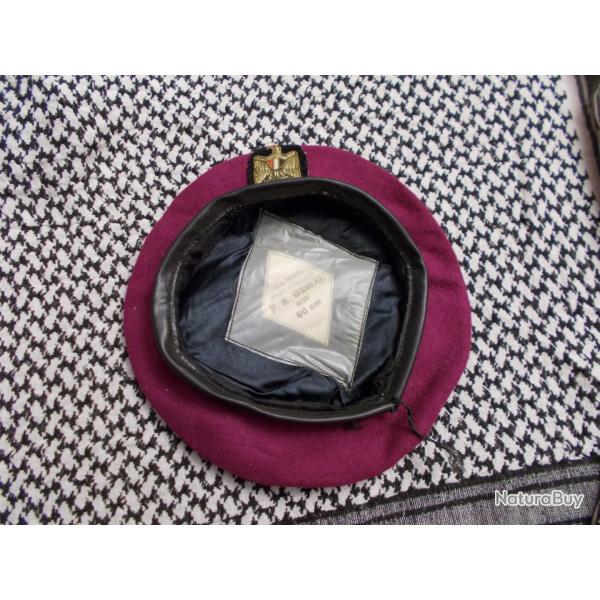 RARE !!!   Beret COMMANDO EGYPTIEN   100% d'origine !!!