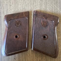 JEU DE PLAQUETTES POUR PISTOLET D'ALARME PPK ROHM RG