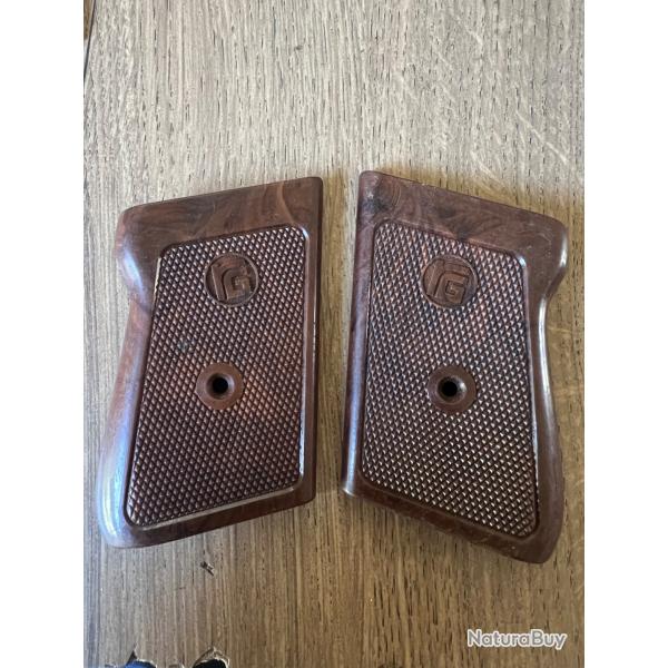 JEU DE PLAQUETTES POUR PISTOLET D'ALARME PPK ROHM RG