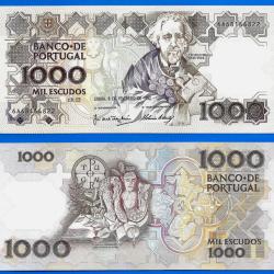 Portugal 1000 Escudos 1992 Neuf Teofilo Braga Billet Escudo