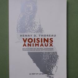 (2016) Voisins Animaux - Henry David Thoreau