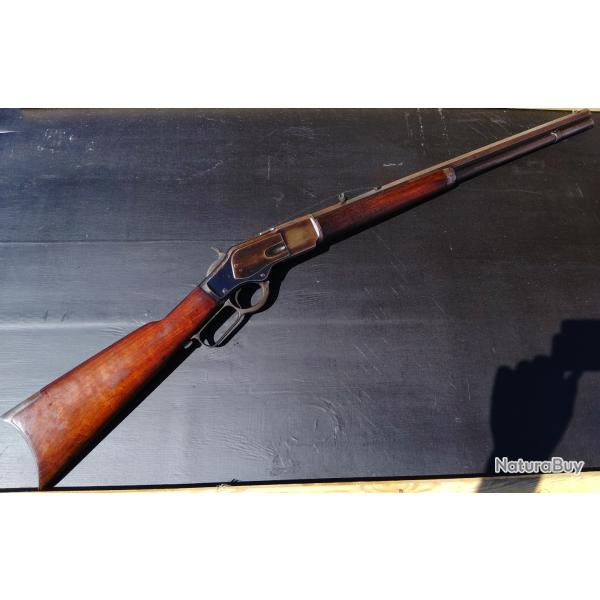 Winchester 1873 rifle cal 44-40 canon octogonal