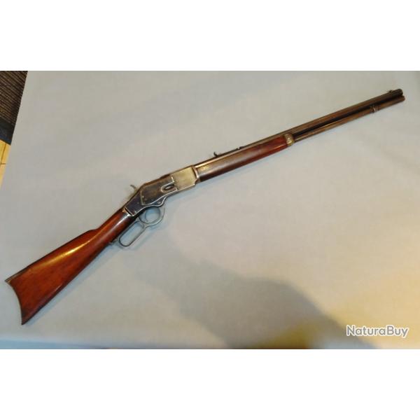 Winchester 1873 rifle cal 44-40 canon octogonal