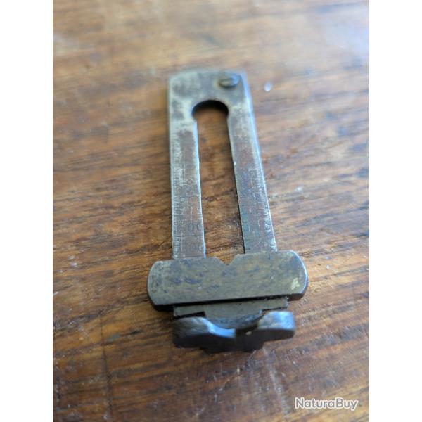 Vends feuillet de hausse pour Winchester arm�e fran�aise