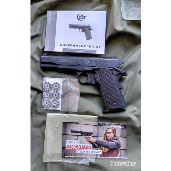 Pistolet plomb CO2 Umarex Colt Government 1911 A1