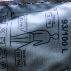 Pantalon camouflage taille 100 long saison temp&eacute;r&eacute;