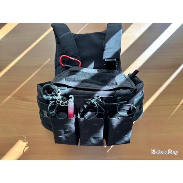 Gilet porte plaque airsoft TU - 1� sans prix de r�serve !!