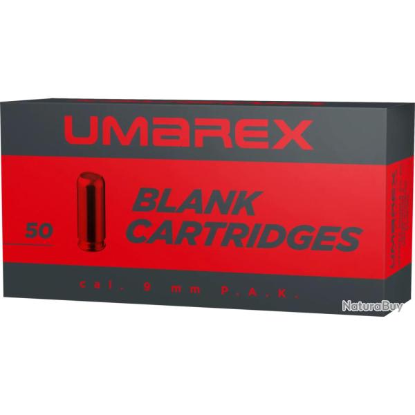 CART 9 MM PAK A BLANC UMAREX X 50