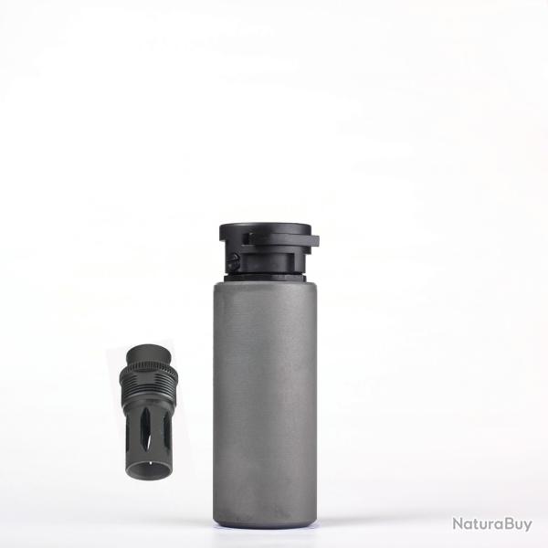 Silencieux ASE Utra SL5I-BL - Cal. 30 - Inox + Cache Flamme