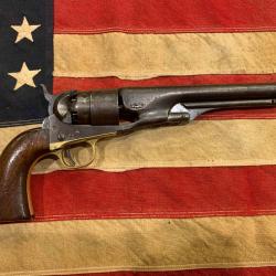 Revolver Colt Army 1860 calibre 44 fabriqu&eacute; en 1861