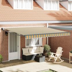 Auvent R&eacute;tractable Multicolore 400 &times; 300 cm