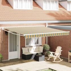 Auvent R&eacute;tractable Multicolore 400 &times; 300 cm