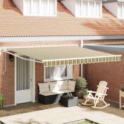 Auvent R&eacute;tractable Multicolore 400 &times; 300 cm