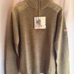 Pull col chemin&eacute;e Percussion