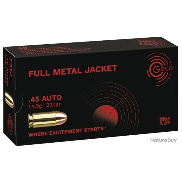 1 000 Munitions Geco 45ACP 230Grs