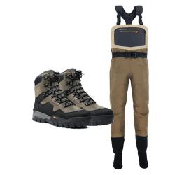 Pack waders GRUNDENS Boundary + chaussures Bankside M King (9-11)