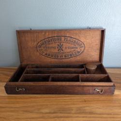 Coffret palissandre XIXe Manufacture Fran&ccedil;aise Armes Cycles St-&Eacute;tienne