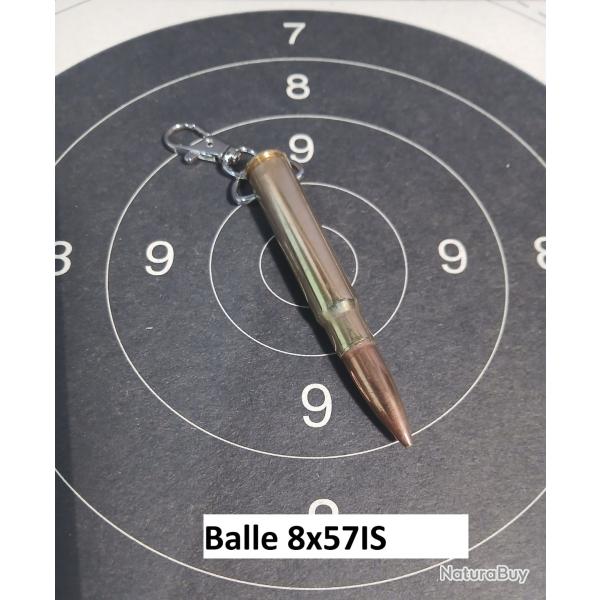 Portes clefs 8x57 ou 223Rem