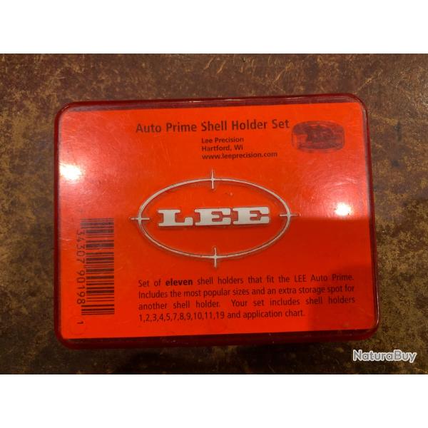 set de shell holders pour Lee Auto prime