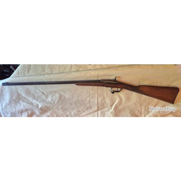 Carabine WARNANT 9 MM flobert annulaire Tr�s balle conservation parfaite aucune corrossion