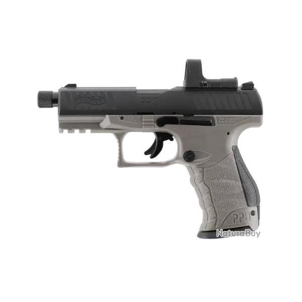 Pistolet Walther PPQ M2 Q4 tac combo 4.6" cal. 4.5mm avec viseur RDS 8