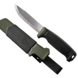 Morakniv Amberg 14549 - Couteau Outdoor Lame Satin&eacute;e 12C27 Deep Forests