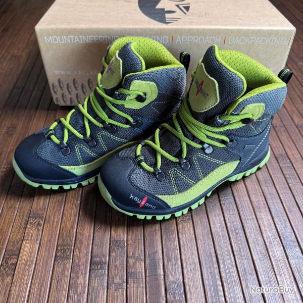 KAYLAND Cobra K Kid Gtx /GREY LIME  PRIX LE MOINS CHER !!