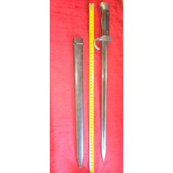 Ba&iuml;onnette 1892 premier type plaquettes fibre