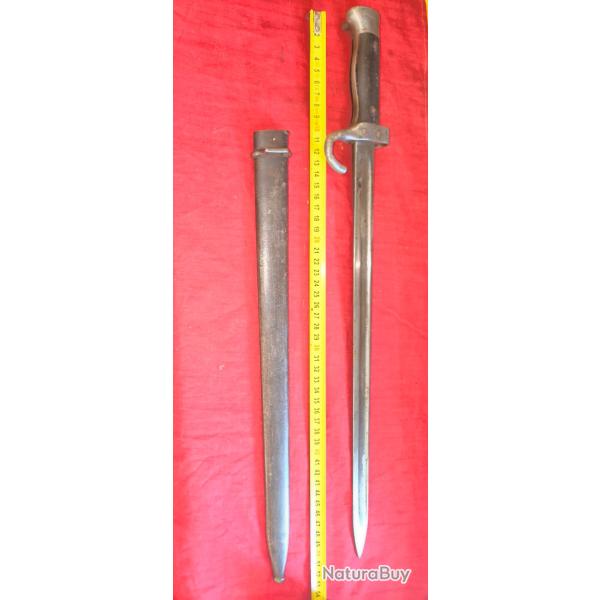 Ba�onnette 1892 premier type plaquettes fibre